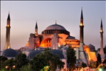 Hagia Sophia, Istanbul at dusk